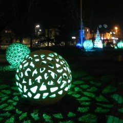Dārza led bumba