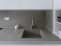 каменная кухонная столешница с раковиной