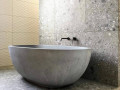 betona vannas, concrete baths