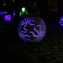 LED gaismas dekors