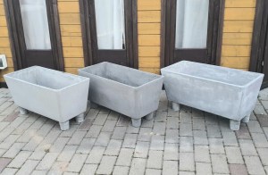 cementa puķu pods